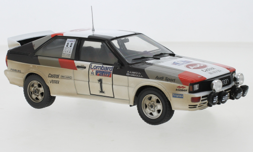 Audi Quattro A1 No.1 RAC Rally 1982 Mikkola/Hertz - 1:24